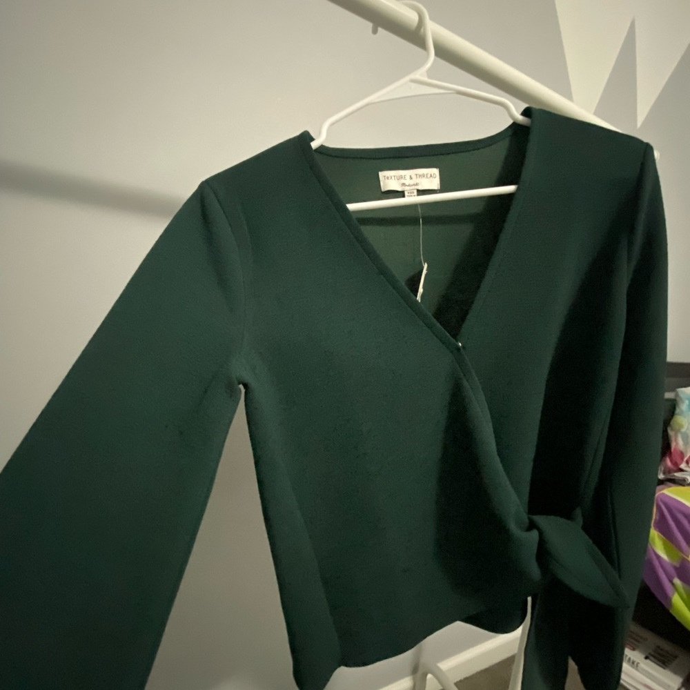 Madewell wrap top